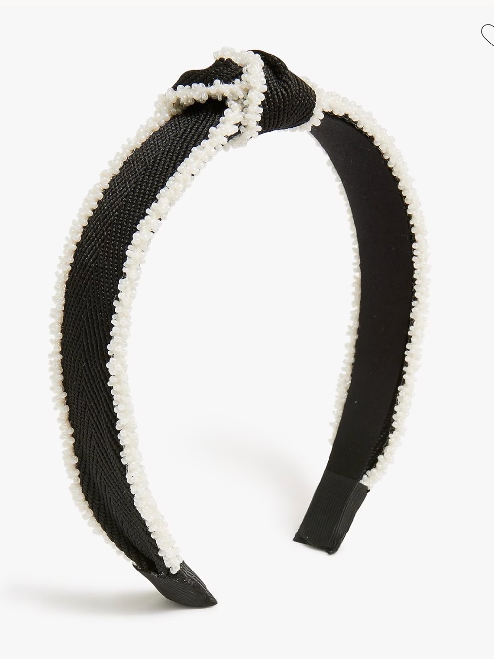 New With Tags JCrew Factory Oearl Lined Headband
